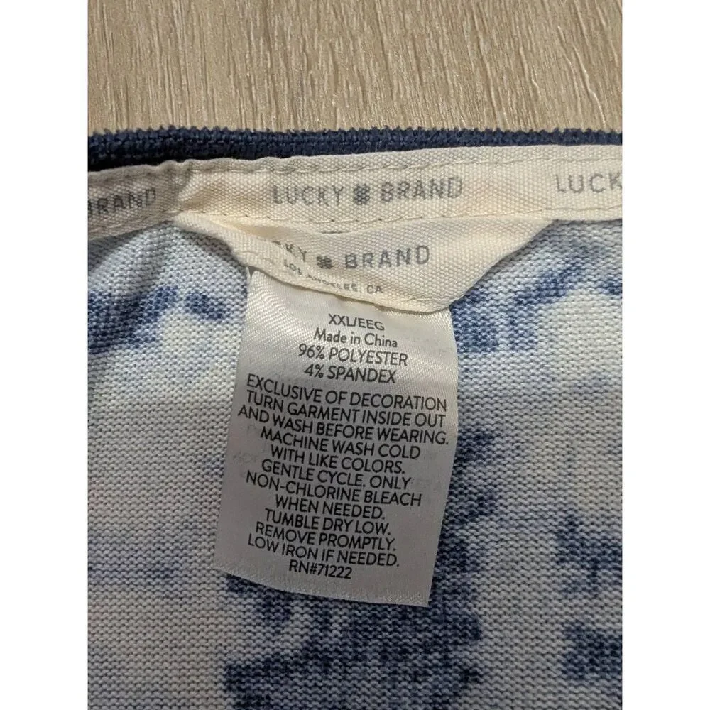 🥚3/30 3 pc Lucky Brand Tie Dye Pajama Set
